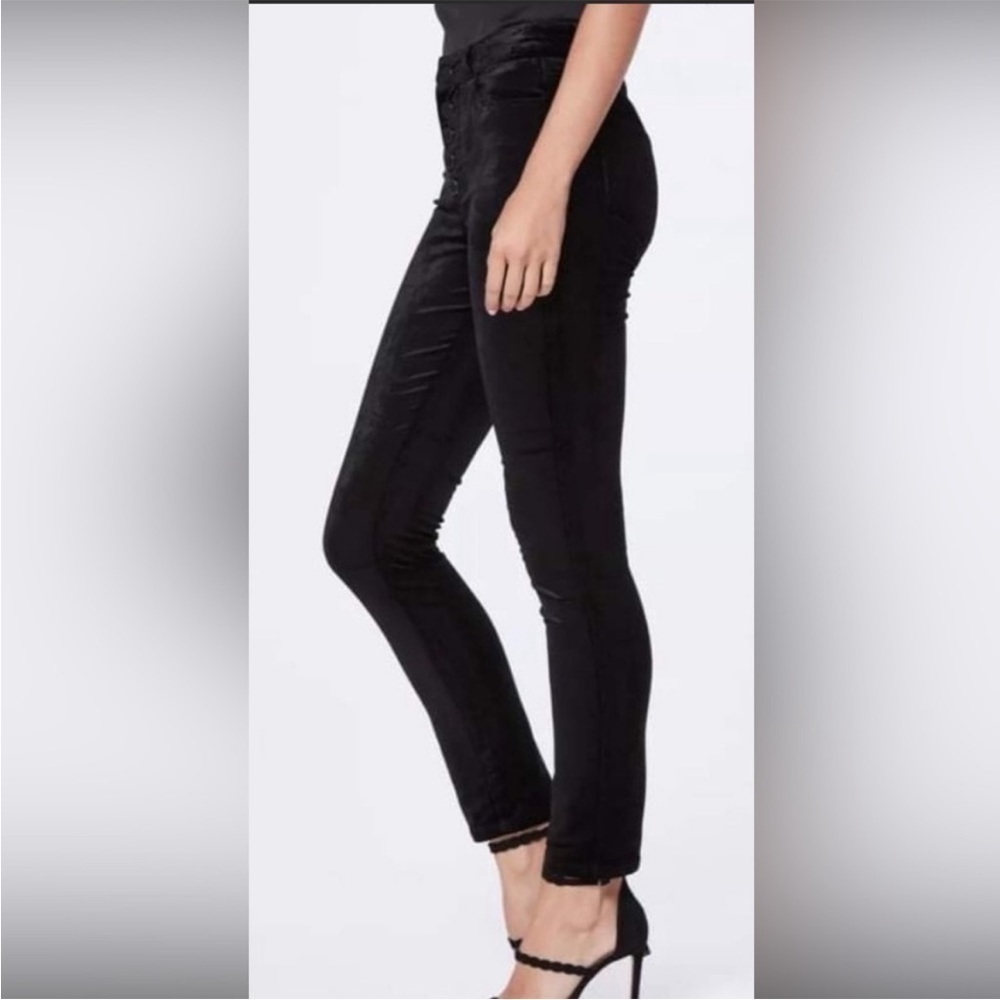PAIGE Jet Black Skinny Jumpsuit